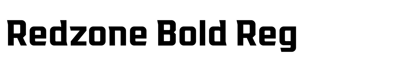 Redzone Bold Reg